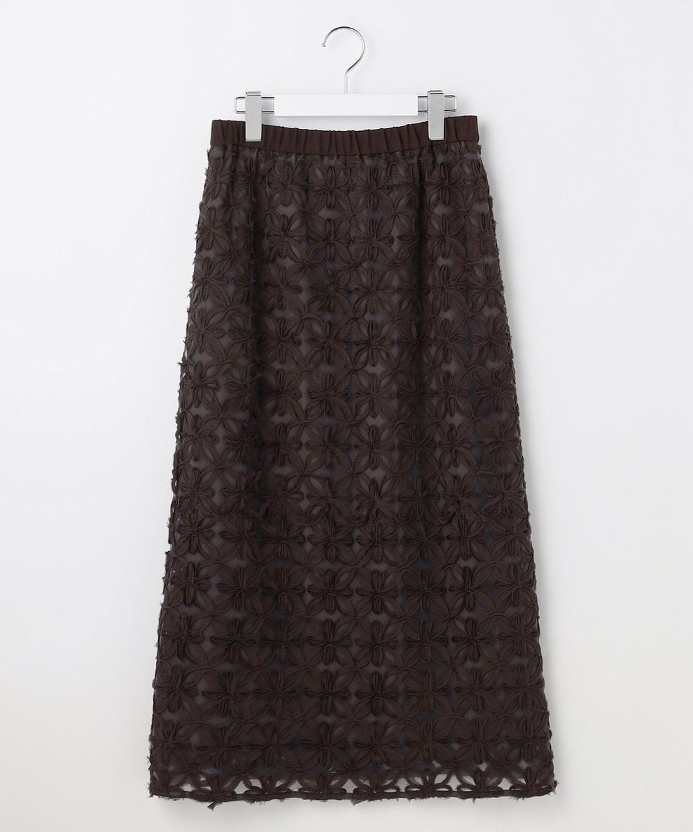 自由区 【カタログ掲載】テープエンブロイダリー スカート 