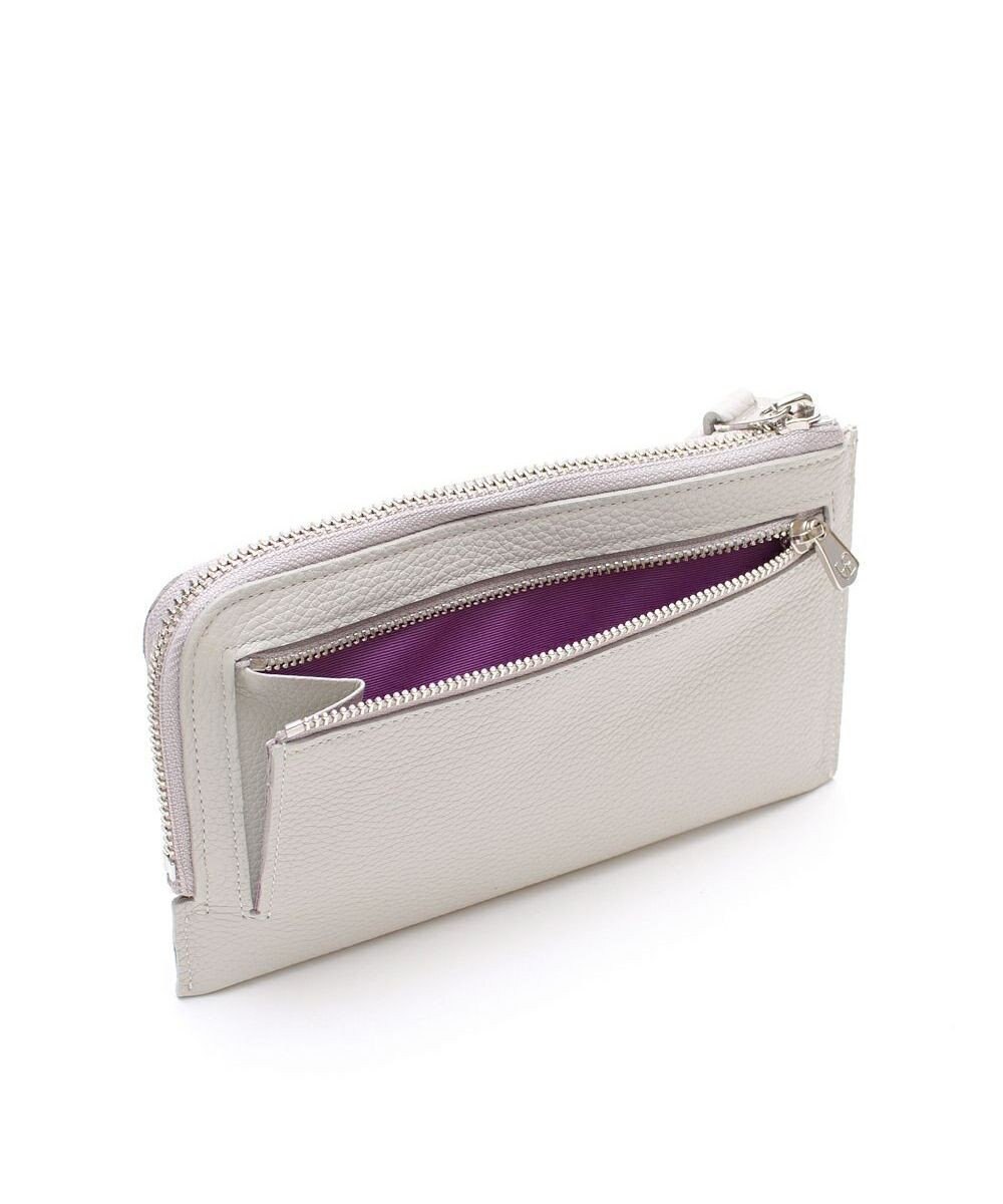 A.D.M.J. 【牛革】モーツァルト/スワロフスキー・クリスタル付オーガナイザーパース(背胴ファスナーポケット） 