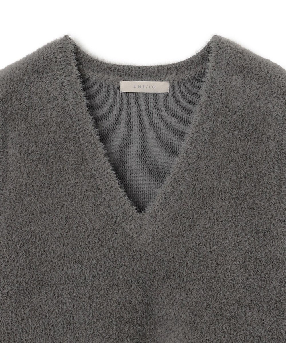 UNFILO L ナイロンシャギー ベスト 