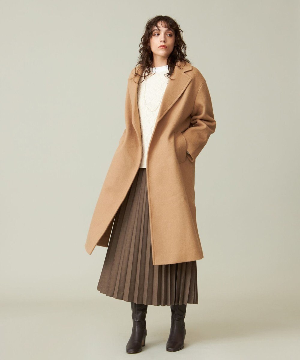 J.PRESS YORK STREET 【WOMEN】メルトン ガウンコート 