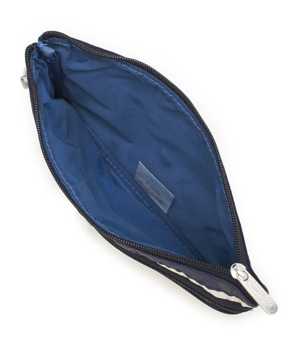 LeSportsac 3ZIP COSMETIC/トリコロールハートエンブロイダリー 