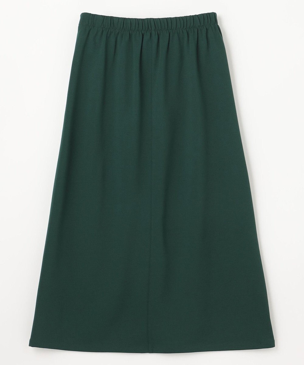 ANY 【洗濯機可/ウエストゴム】Ａラインジャージースカート 