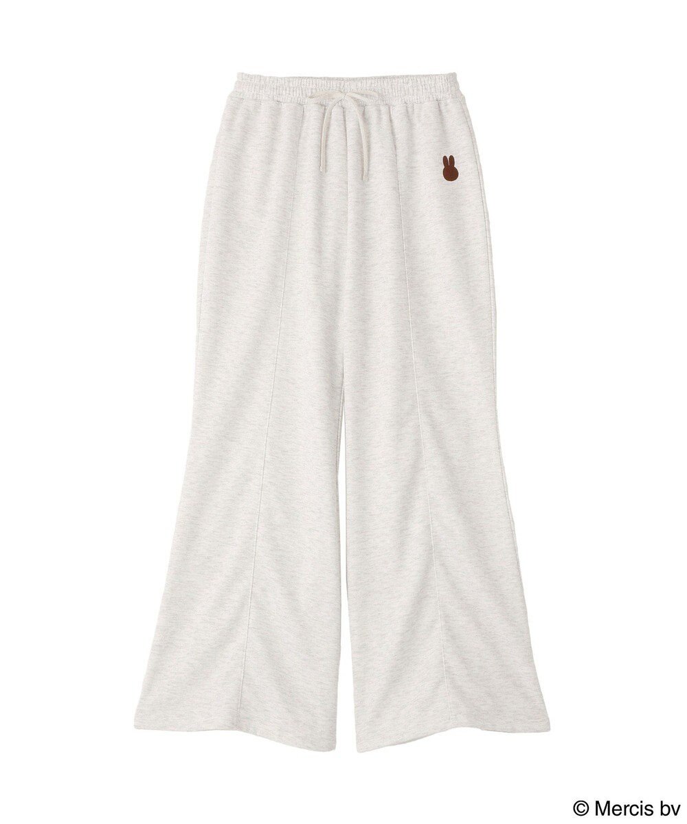 earth music&ecology 【予約】miffy/earth 刺繍スウェットパンツ 