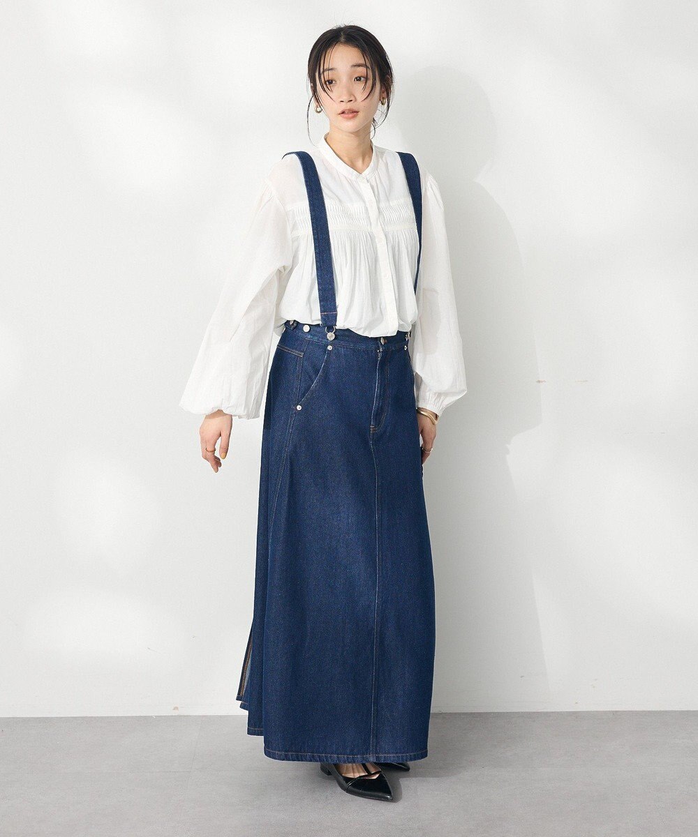 CRAFT STANDARD BOUTIQUE ２Ｗａｙデニムジャンパースカート 