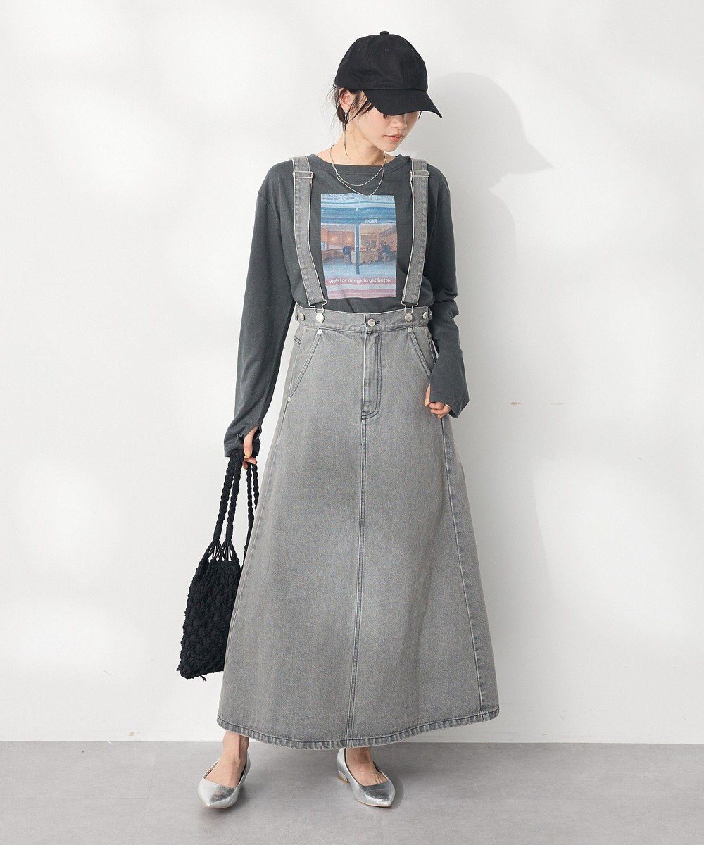 CRAFT STANDARD BOUTIQUE ２Ｗａｙデニムジャンパースカート 