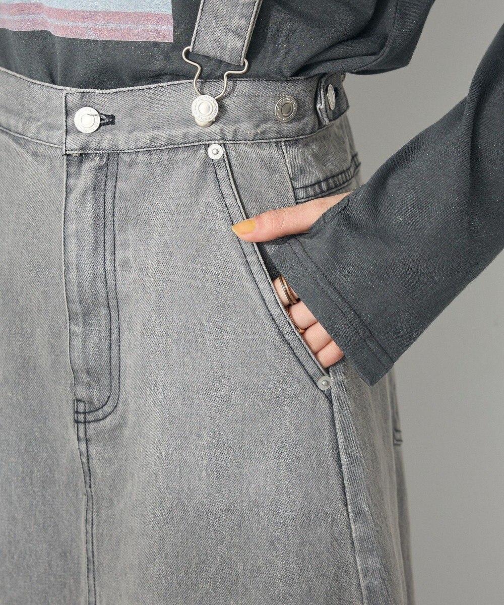 CRAFT STANDARD BOUTIQUE ２Ｗａｙデニムジャンパースカート 