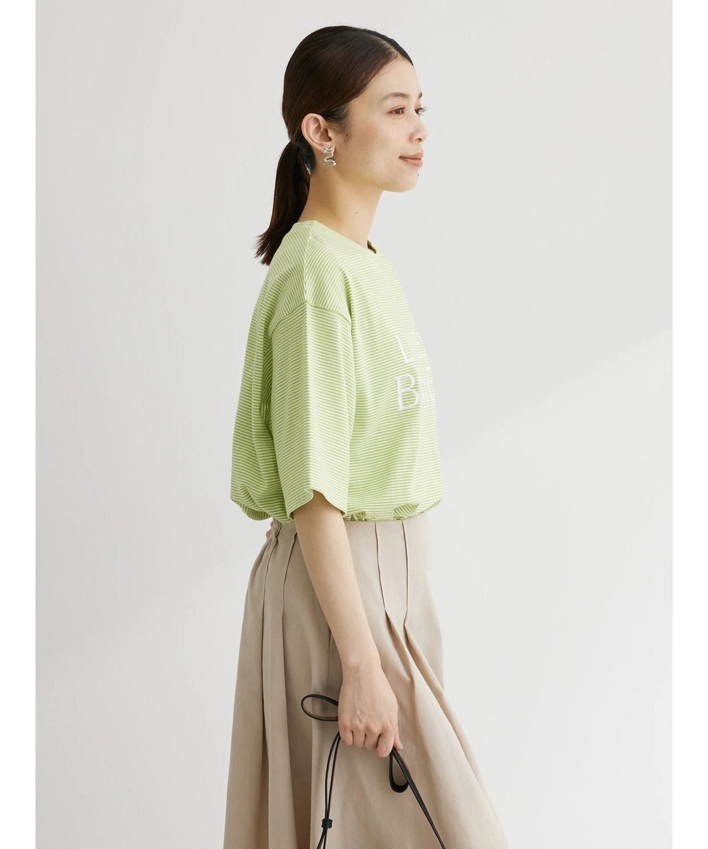 Green Parks 半袖ボーダーロゴＴＥＥ 