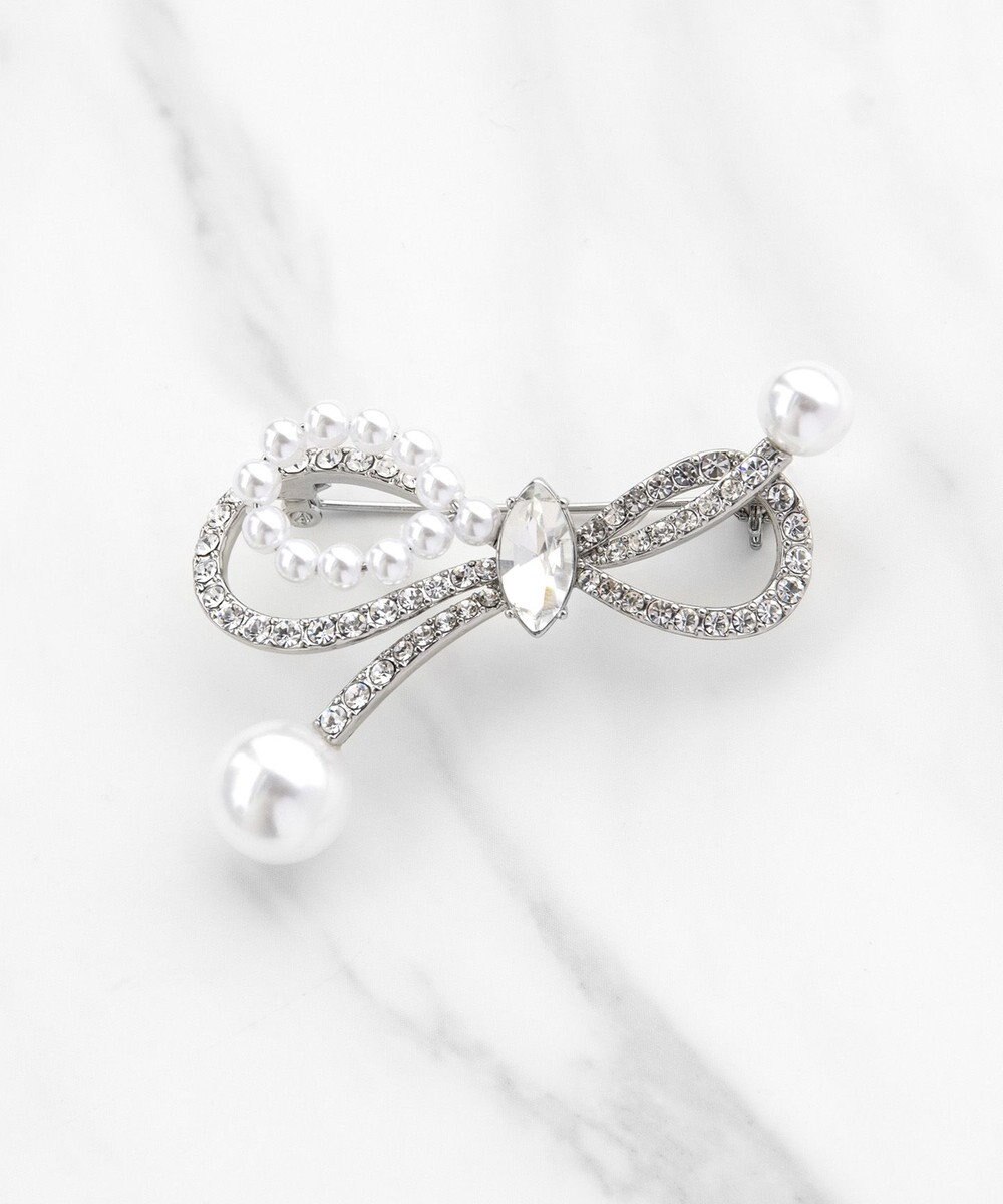 TOCCA 【八木アリサさん着用】SHAKE RIBBON 2WAY BROOCH NECKLACE ブローチネックレス 