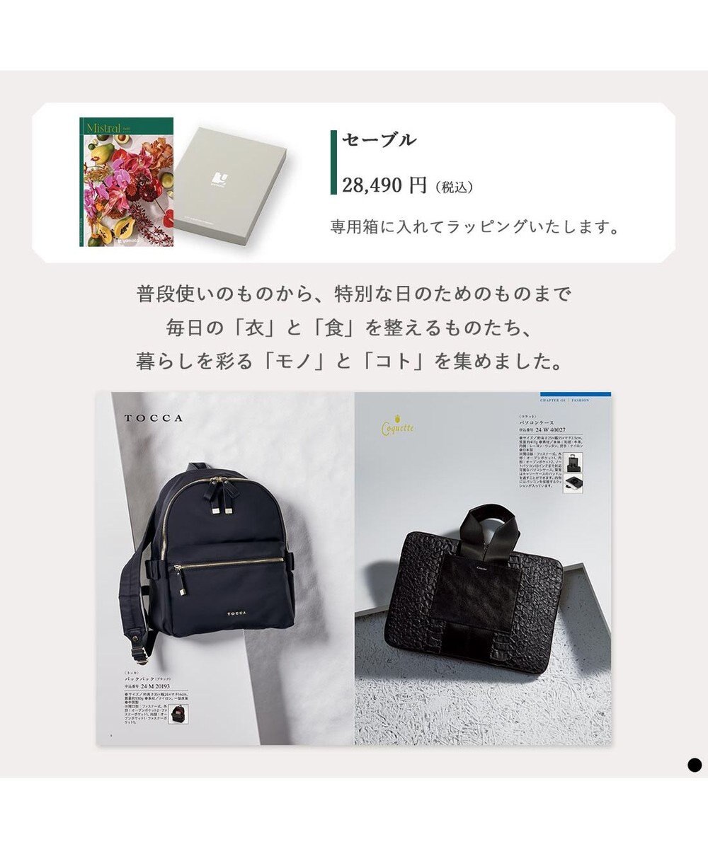 PRESENTERS ROOM Mistral(ミストラル) ギフトカタログ＜セーブル＞ 