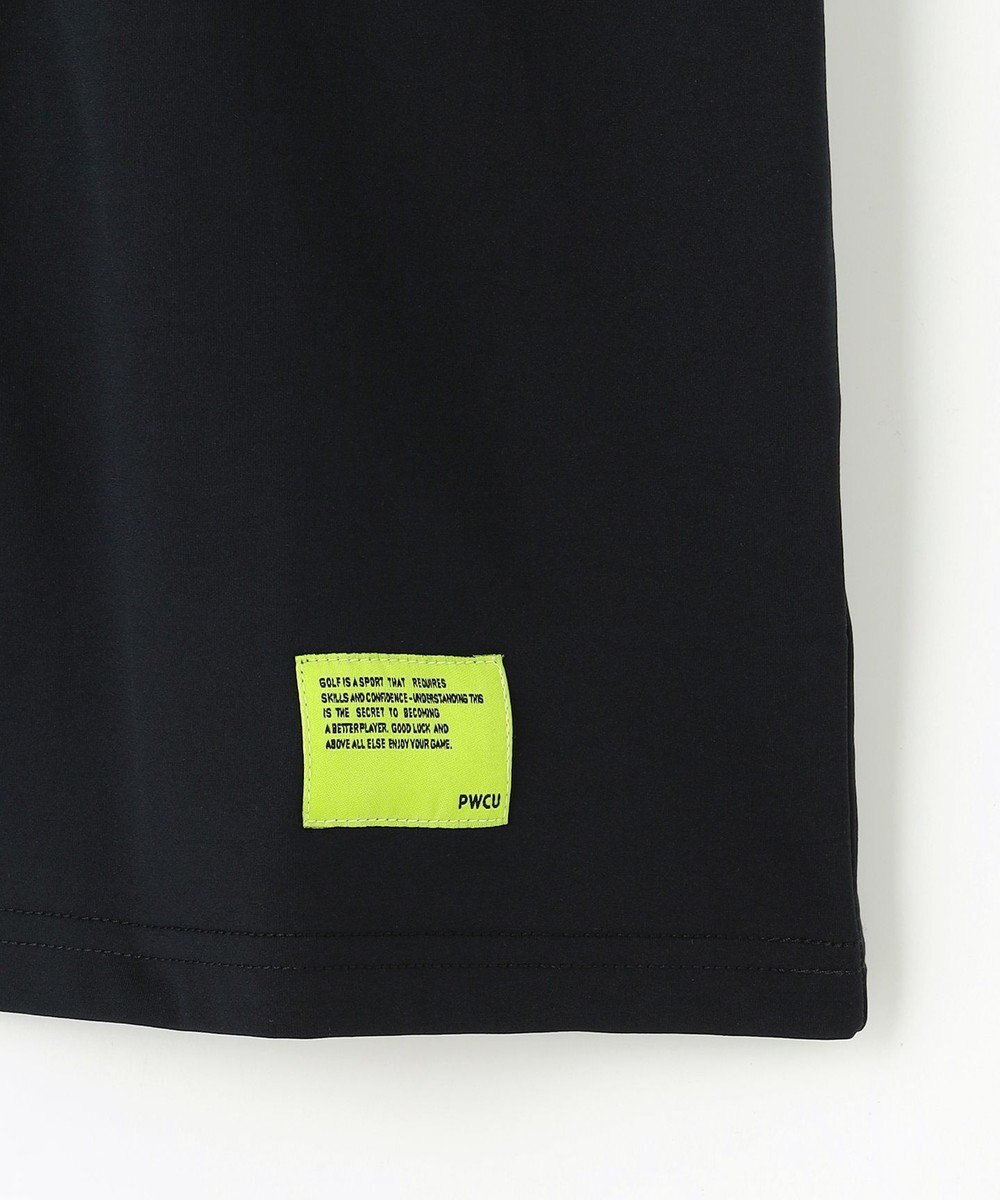 PW CIRCULUS 【UV遮蔽率99% UVカット / 速乾 / ストレッチ】【GOLF OUT掲載】【MEN】アニマルグラフィックモックネックT ゴルフ 