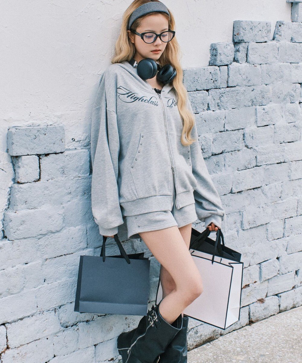 WEGO スタッズマイクロショートパンツ 