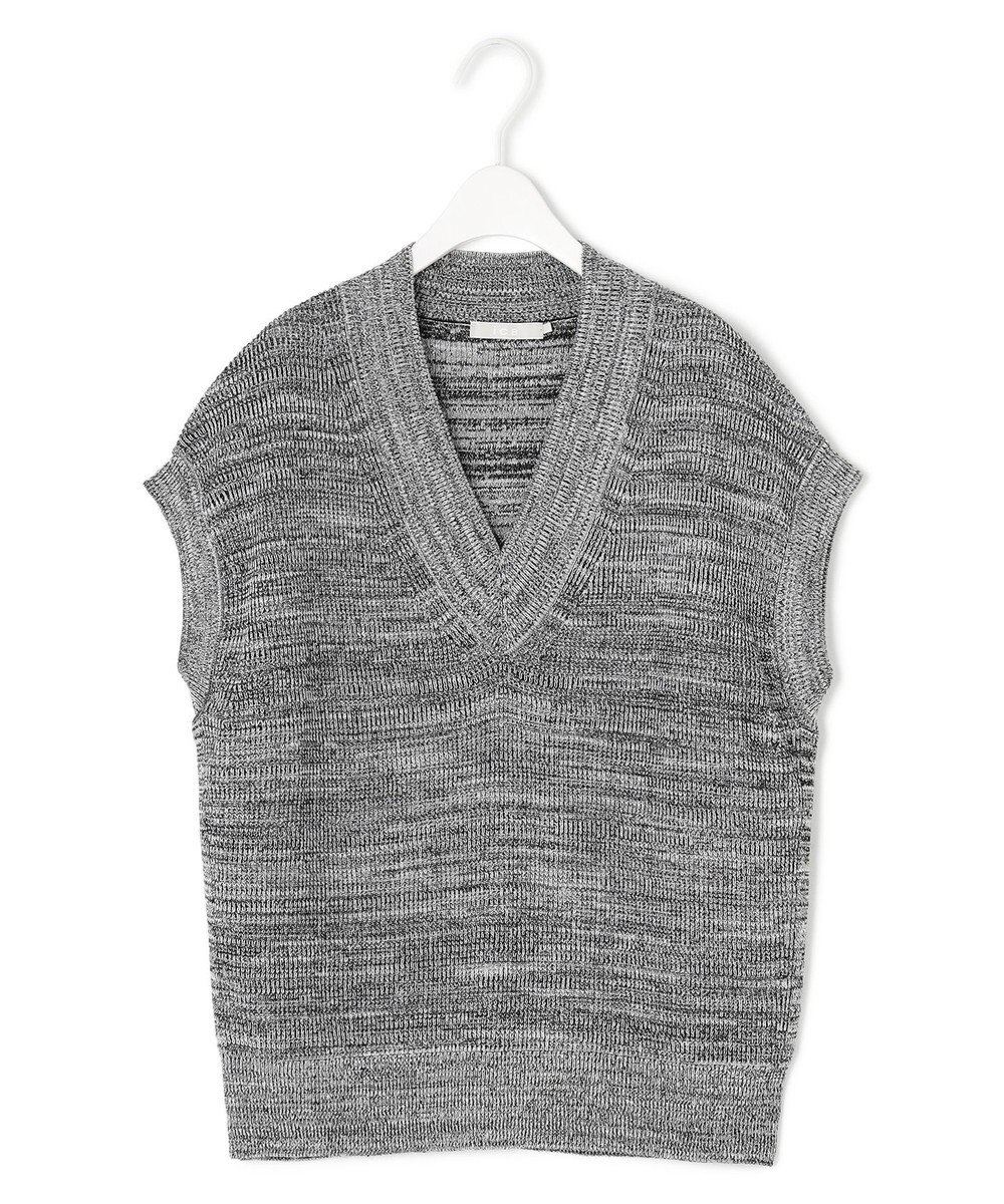 ICB 【洗える】ルレックスベースダイ プルオーバーニット 