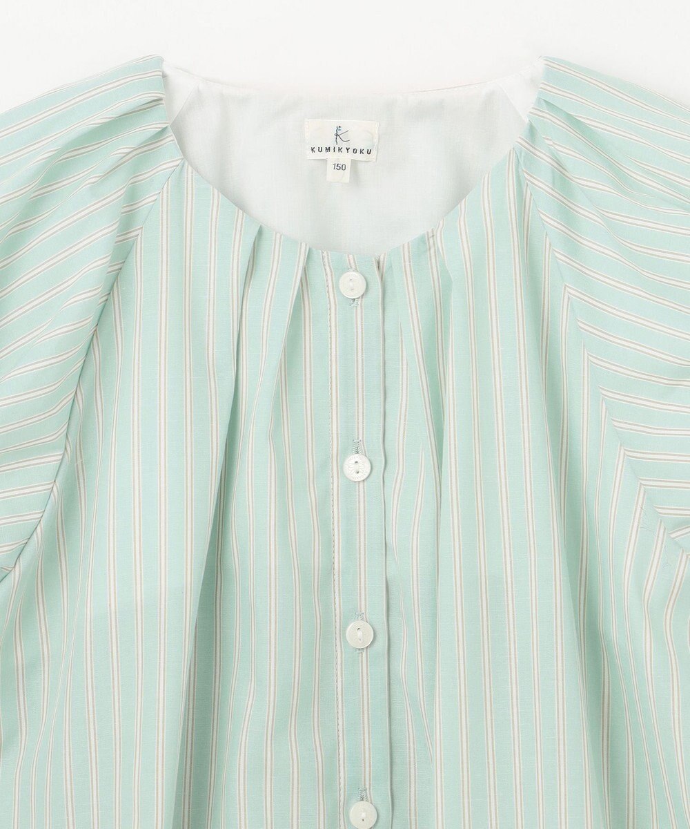 組曲 KIDS 【150-160㎝】サマーストライプ ブラウス 