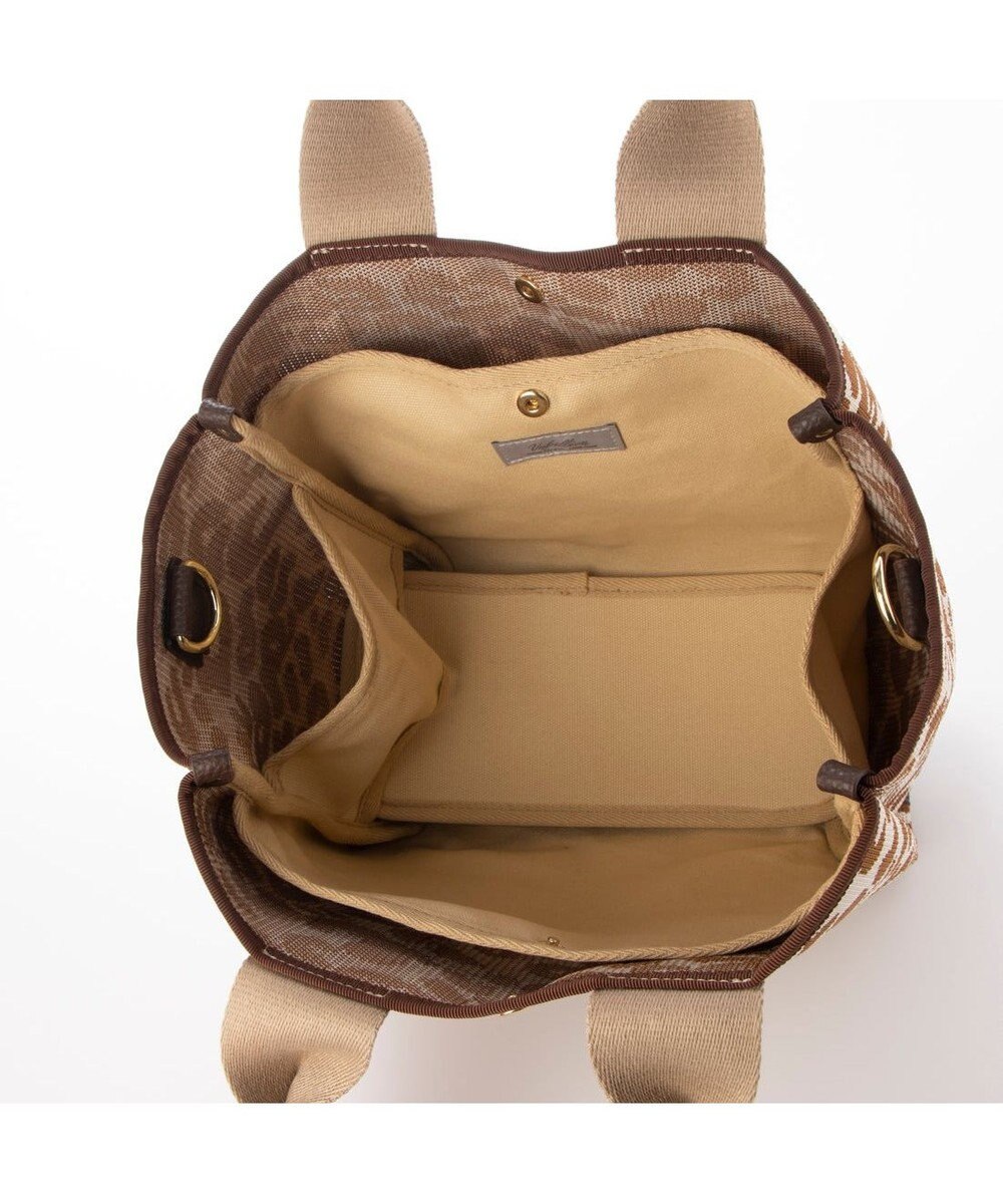 UNBILLION カシュカシュ cachecache / 柄アソートジャガード2wayトートバッグ 