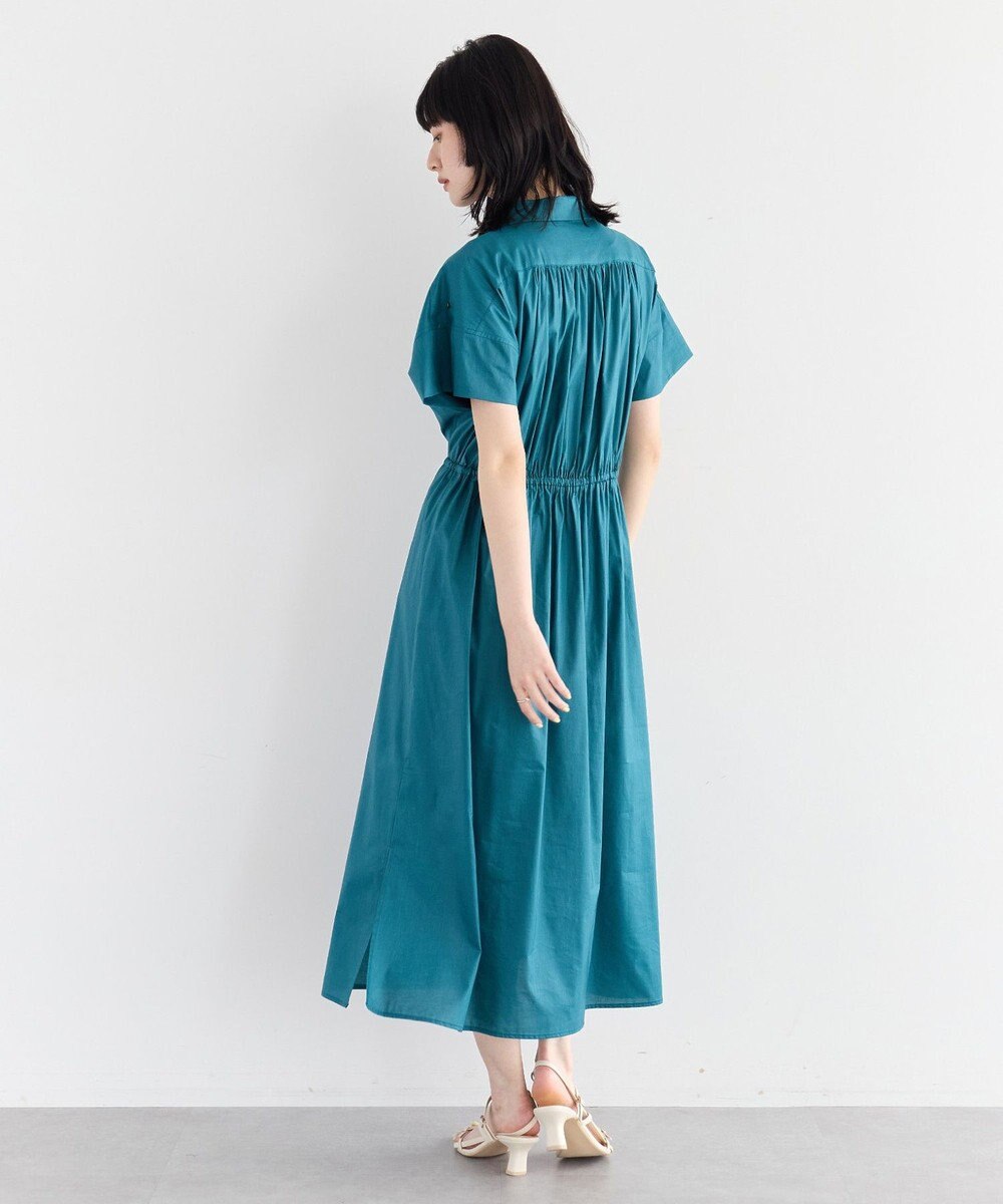 YECCA VECCA 【ORGABITS】タックシャツワンピース 