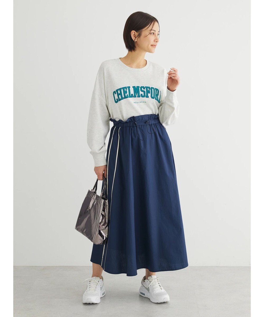 Green Parks ロゴ裏毛チュニック 