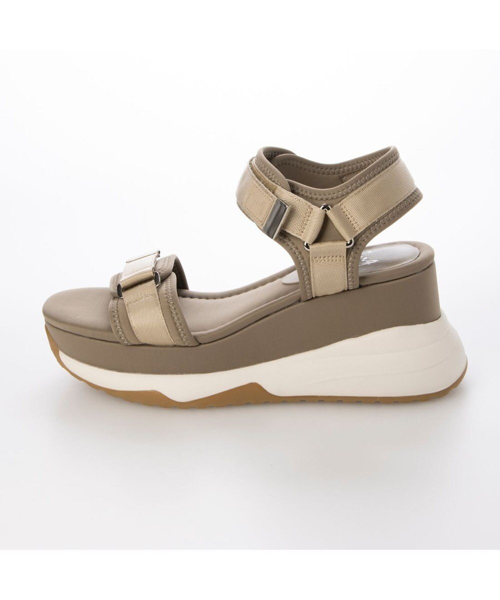 ing <ing>厚底スポーツサンダル 