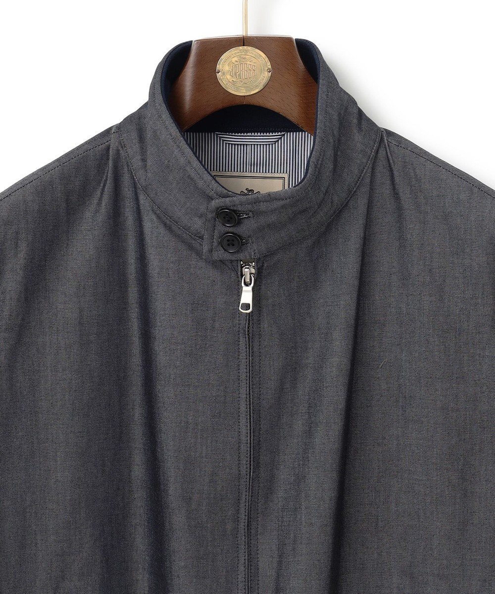 J.PRESS MEN ボンディングデニム ゴルフジャケット 