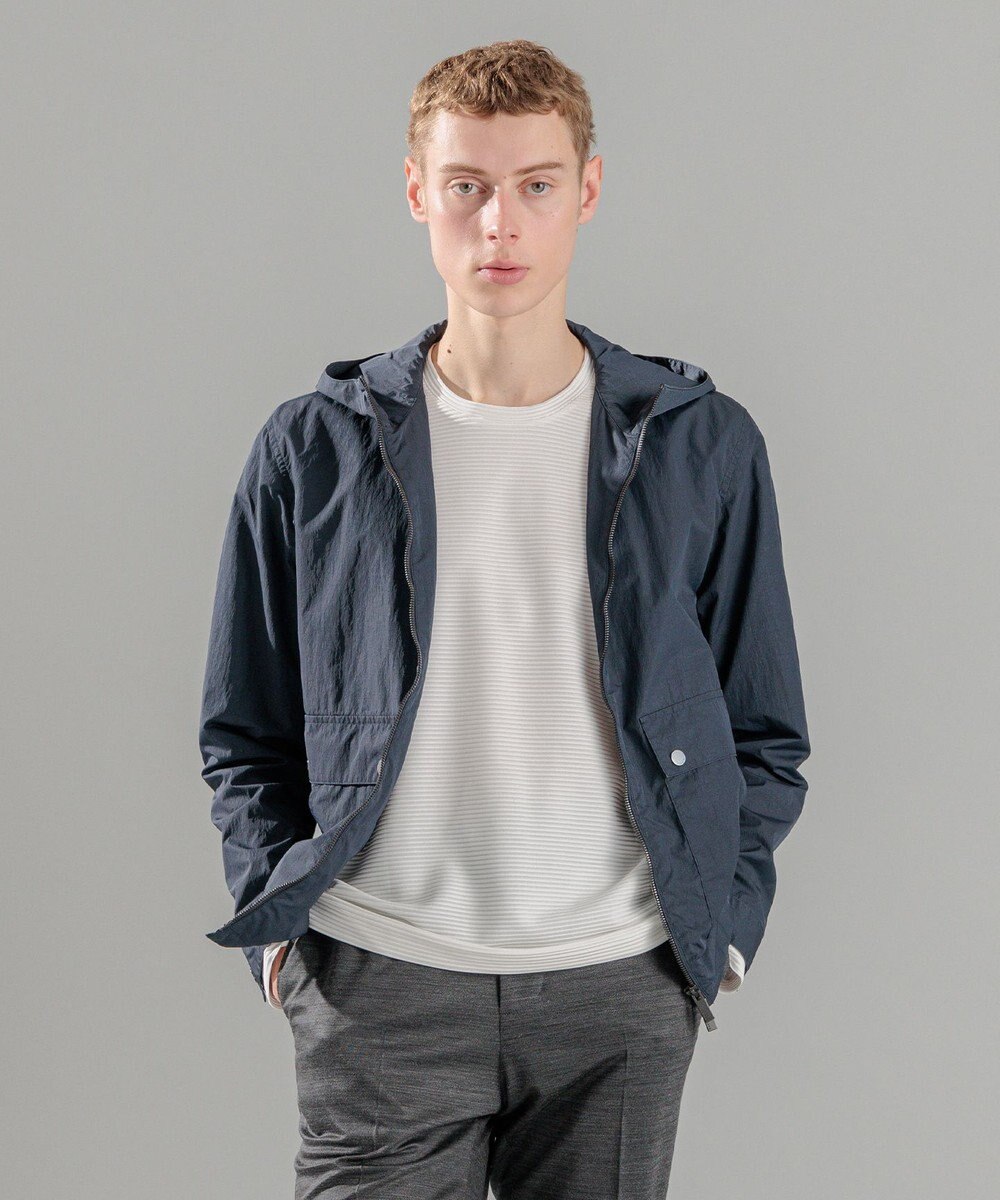 JOSEPH HOMME 【LEON 掲載】ブライトナイロンシャンブレー　スプリングブルゾン 