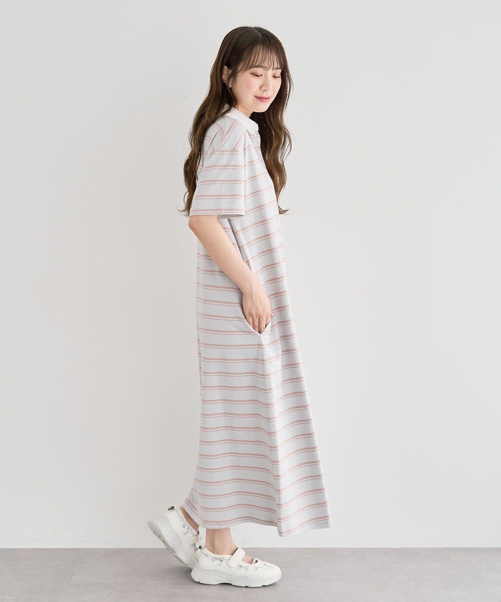 Green Parks ・ＳＵＧＡＲ　ＳＰＯＯＮ　ボーダーポロワンピース 