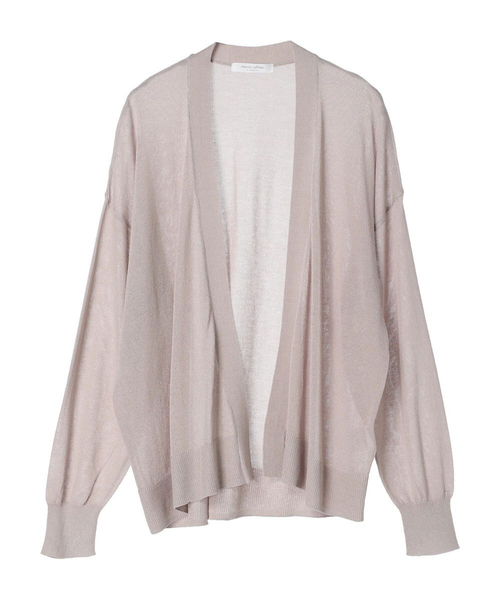 Green Parks 接触冷感　推しニット　ゆったりカーディガン 