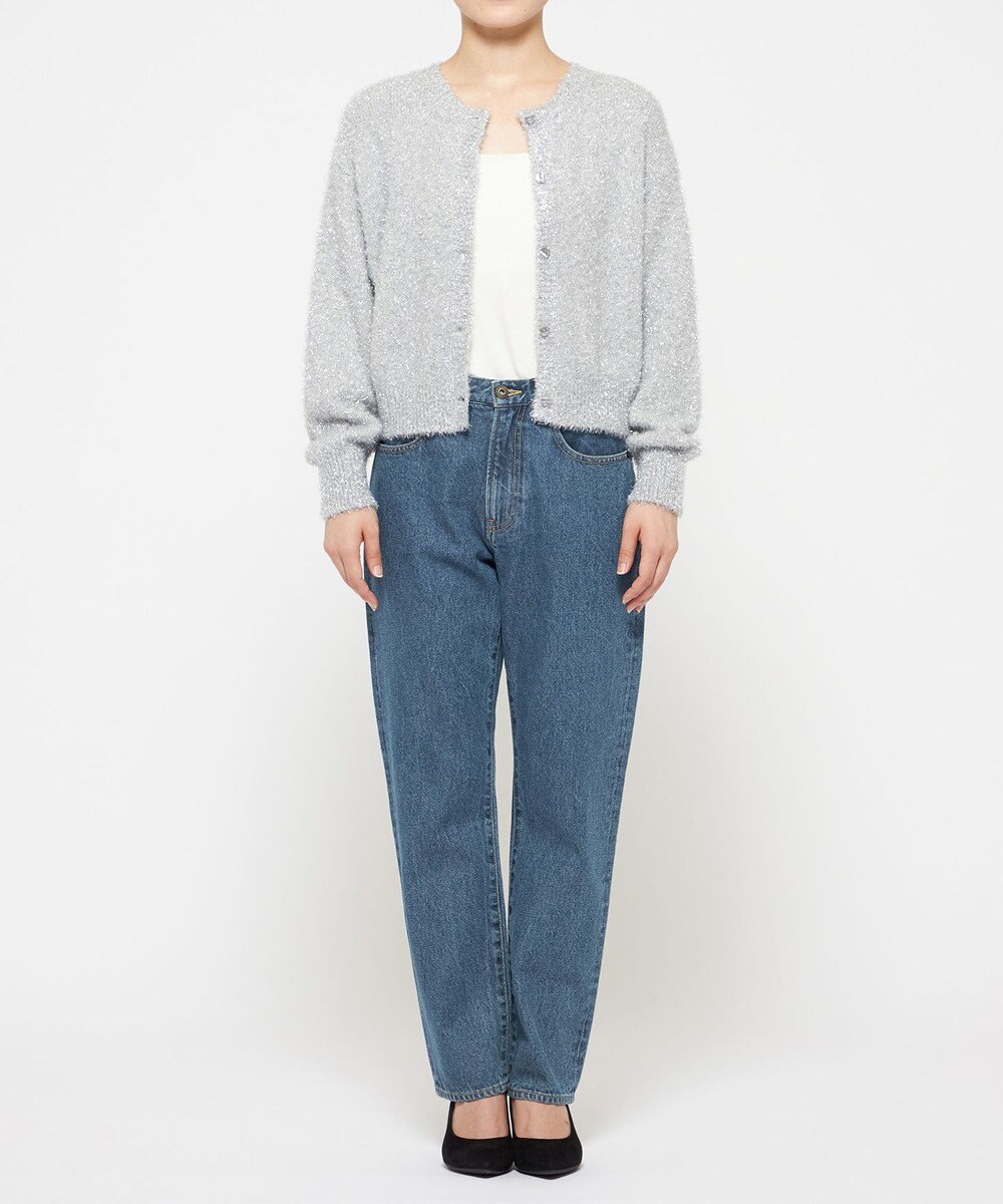 uncrave ラメ シャギー ニット カーディガン（uncrave STANDARD） 