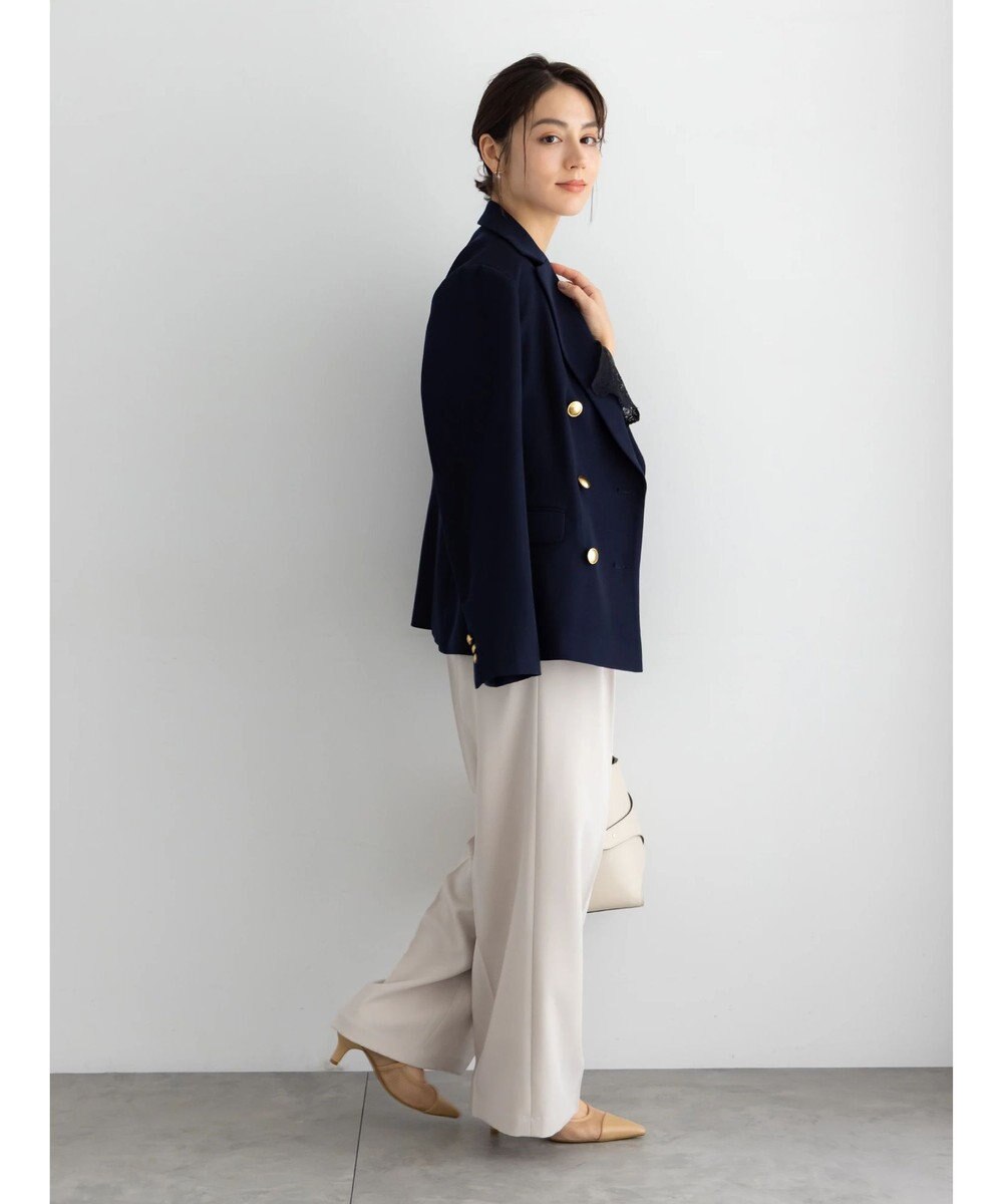 Te chichi 【セレモニーアイテム】2タックワイドパンツ（セットアップ可） 