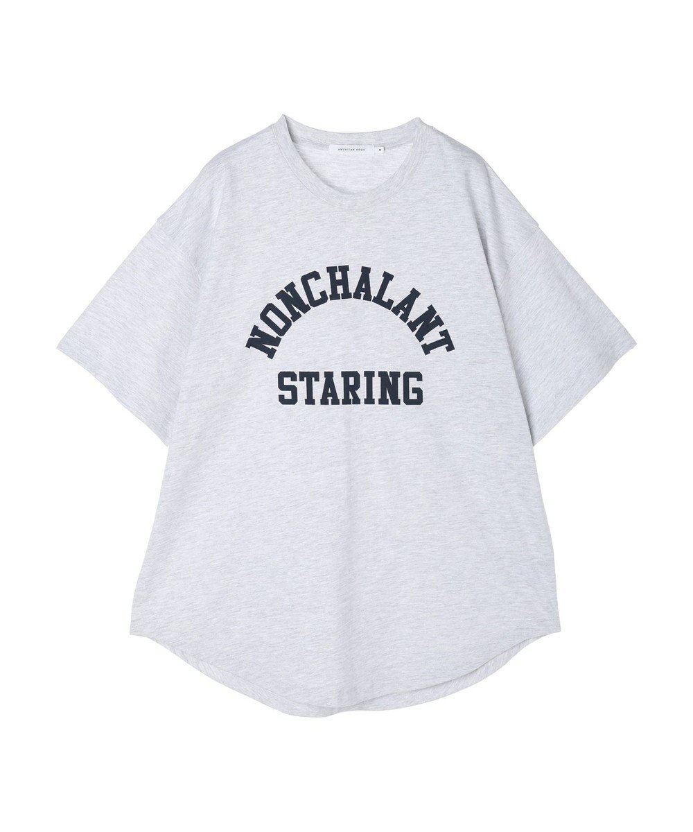AMERICAN HOLIC ＮＯＮＣＨＡＬＡＮＴ　ＳＴＡＲＩＮＧ　カットチュニック1 