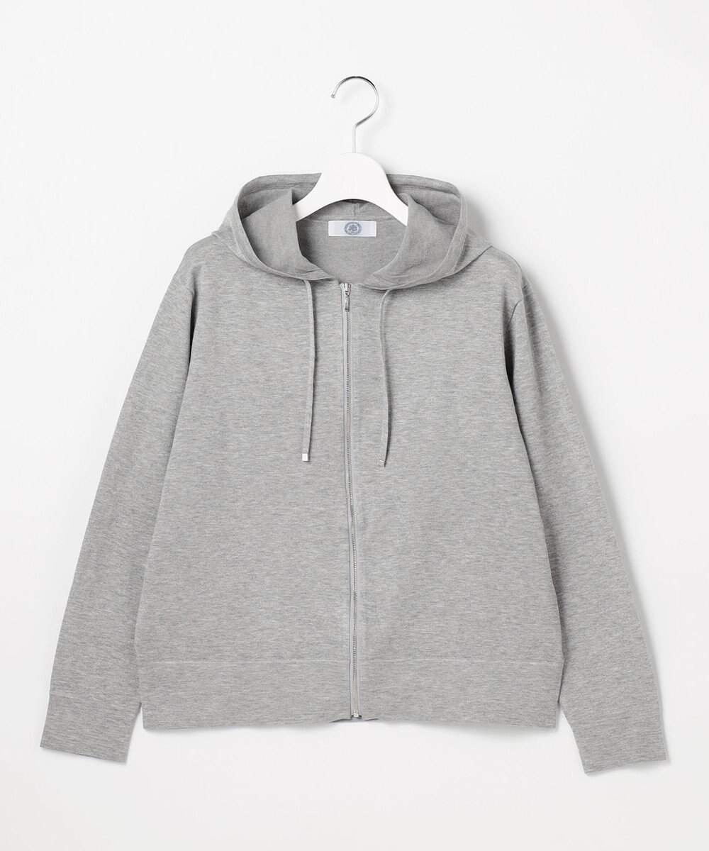 J.PRESS LADIES S Vis/Peスパーク ニット パーカー 