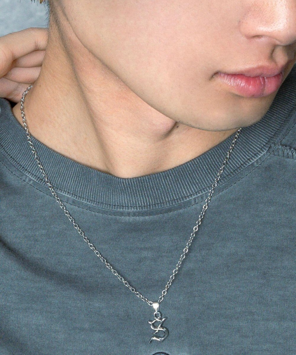 WEGO Mイニシャルネックレス 