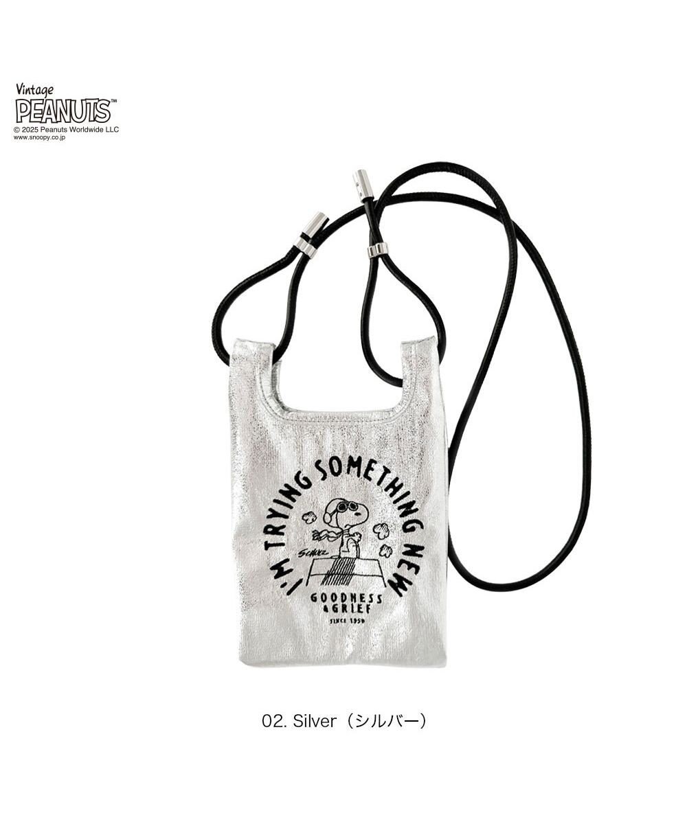 ROOTOTE 8460【スヌーピー】IP.ルーショッパーミニ.メタリックピーナッツ0Q 
