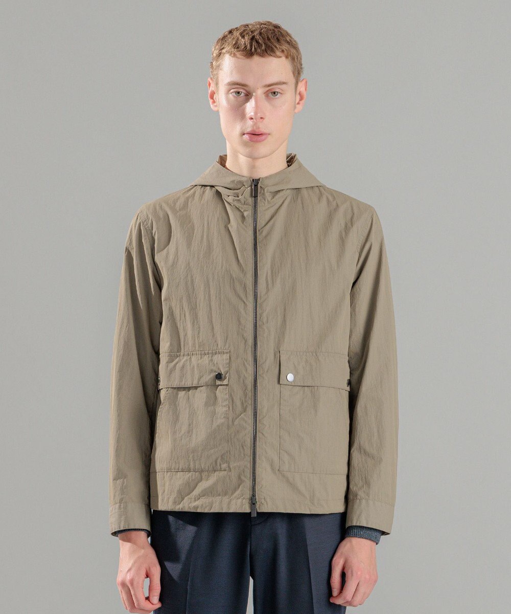 JOSEPH HOMME 【LEON 掲載】ブライトナイロンシャンブレー　スプリングブルゾン 