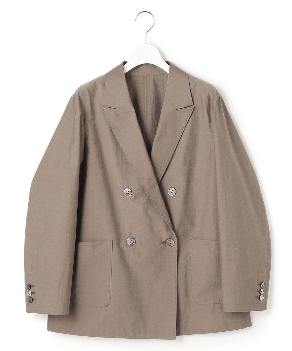 23区 【先行予約】MANTECOブライトワッシャー ダブル ジャケット 