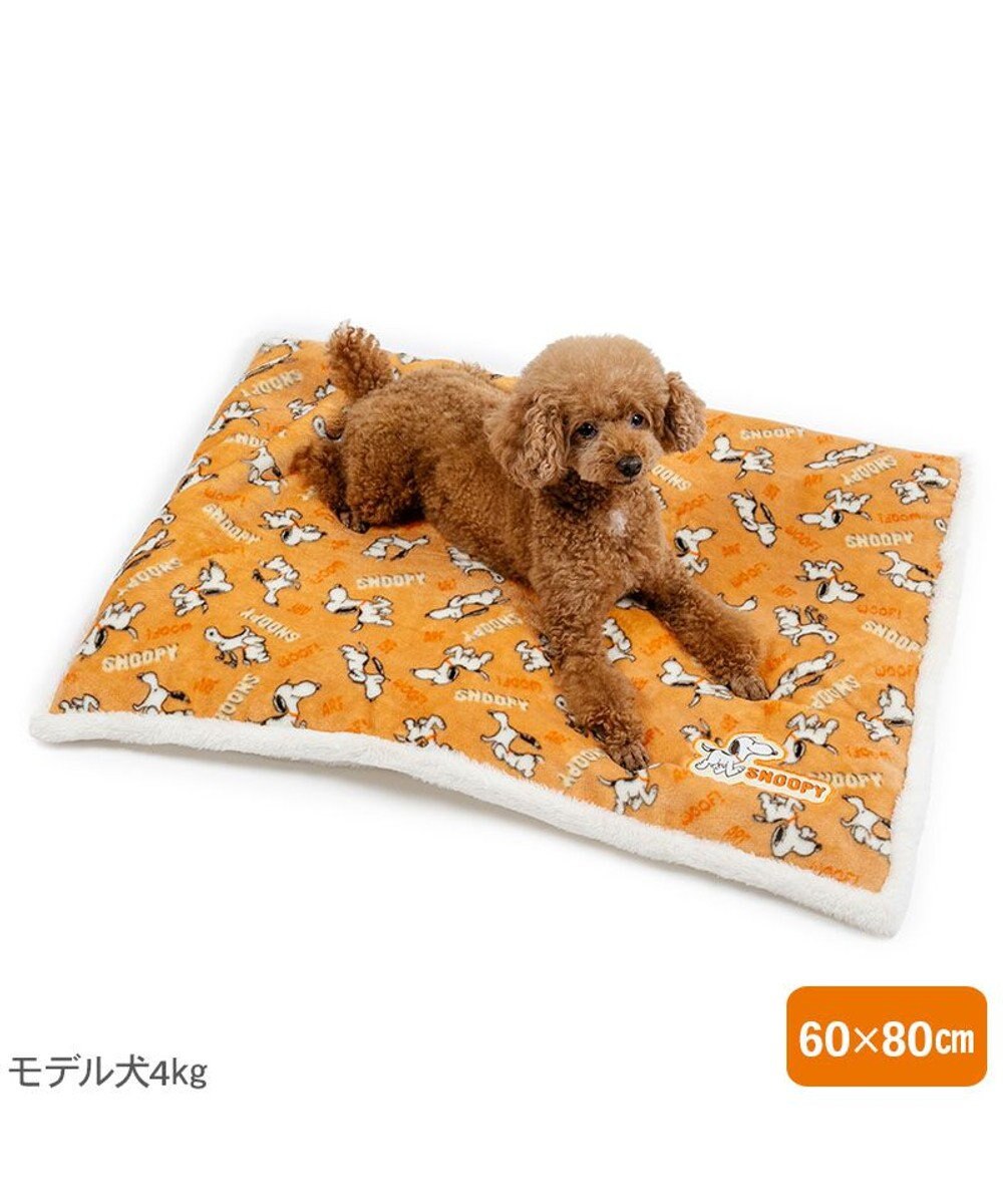 PET PARADISE スヌーピー 遠赤外線 角マット 《てくてく》 