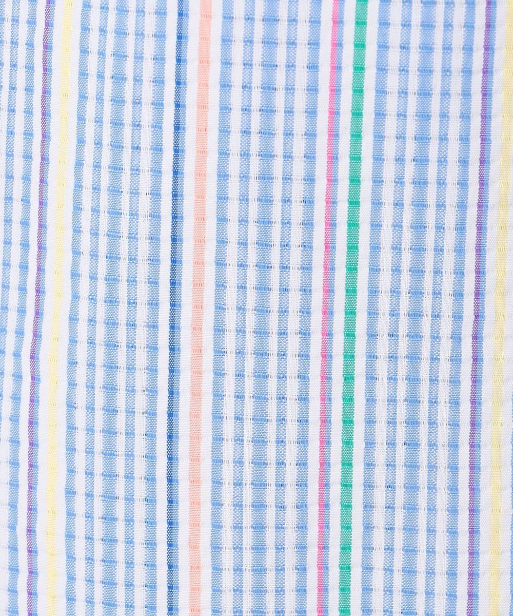 J.PRESS MEN 【Aero Weave】クールマックスサッカー ストライプ シャツ / B.D. 