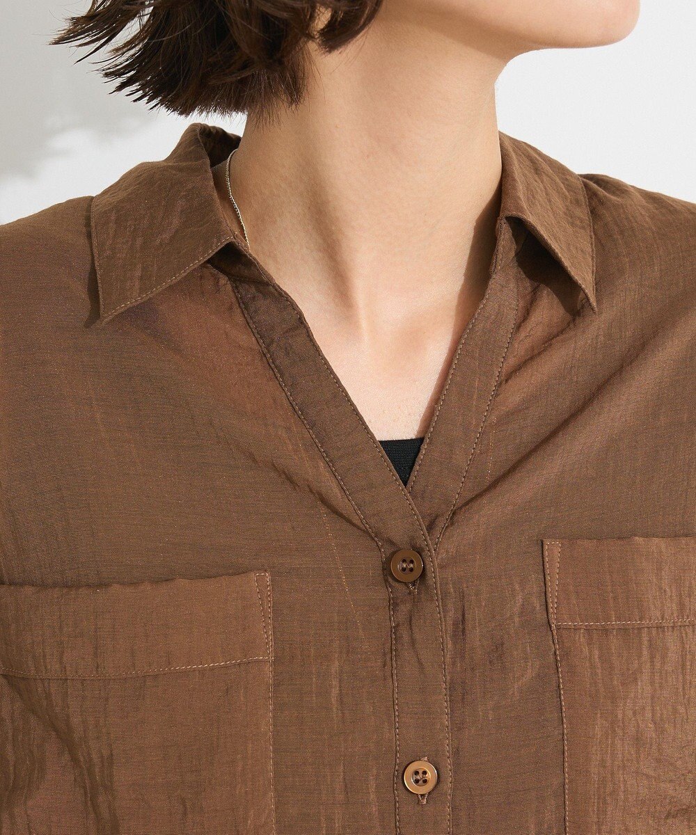 CRAFT STANDARD BOUTIQUE シアーシャツ 