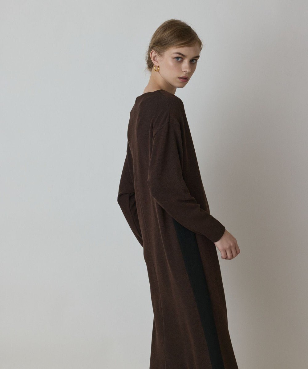 GRACE CONTINENTAL バイカラーカットワンピース 