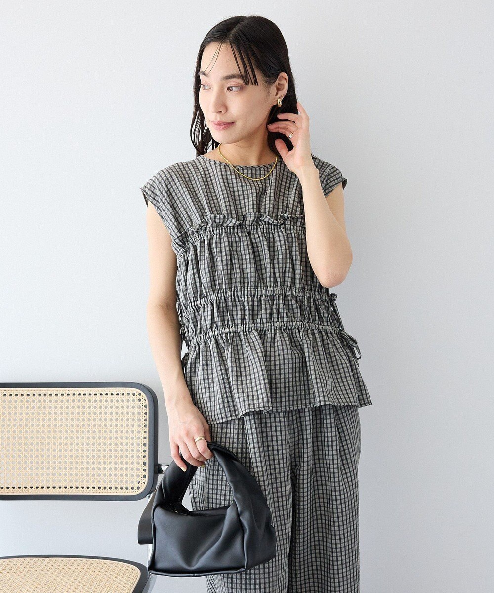 CRAFT STANDARD BOUTIQUE サッカーチェックブラウス 
