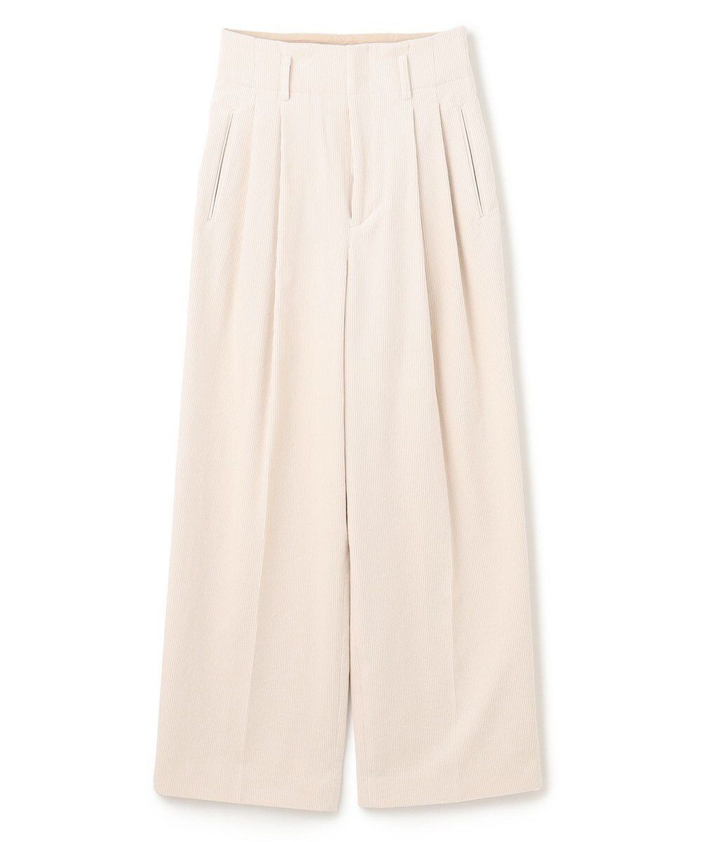 BEIGE， 【洗える】PASTEUR / ウエストベルト付きコーデュロイパンツ 