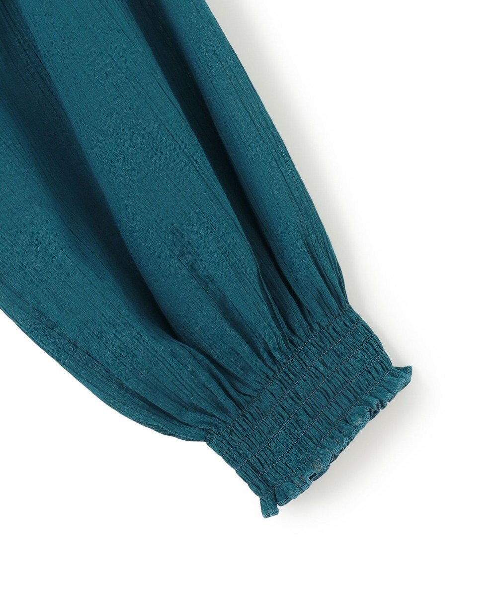 23区 【SLOW/一部店舗限定】コットンクレープ ブラウス 