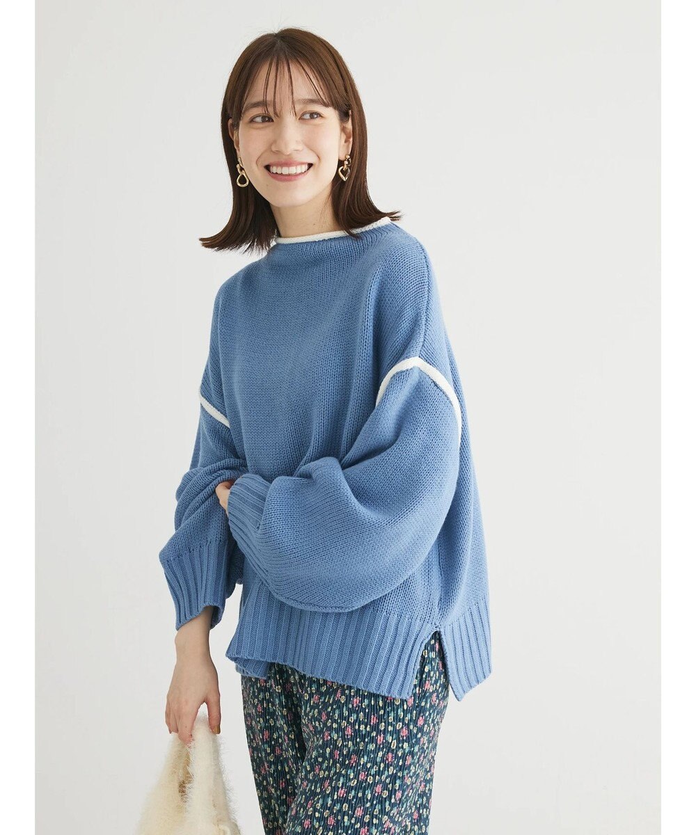 Green Parks ・Ｐｅｔｉｔ　Ｆｌｅｕｒ　ハイショクタートルニット 