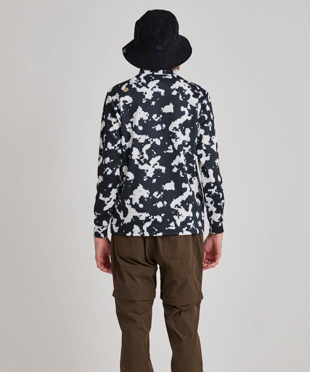 PW CIRCULUS 【ストレッチ / 快適 / 一枚でサマになる】【MEN】NEW  PINTO柄ポケットモックT 