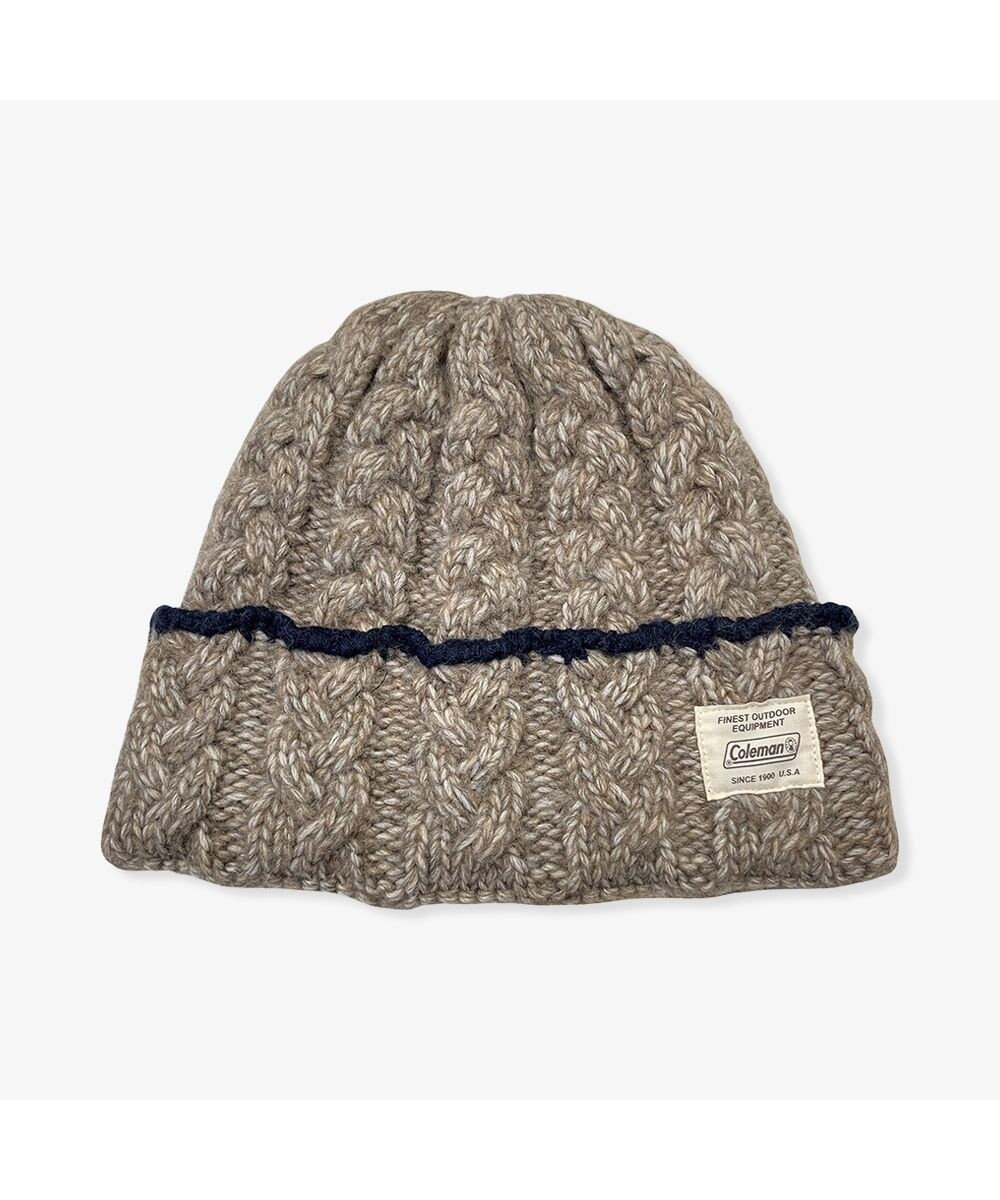 林八百吉商店 Coleman 裏ボアケーブル編みワッチ 