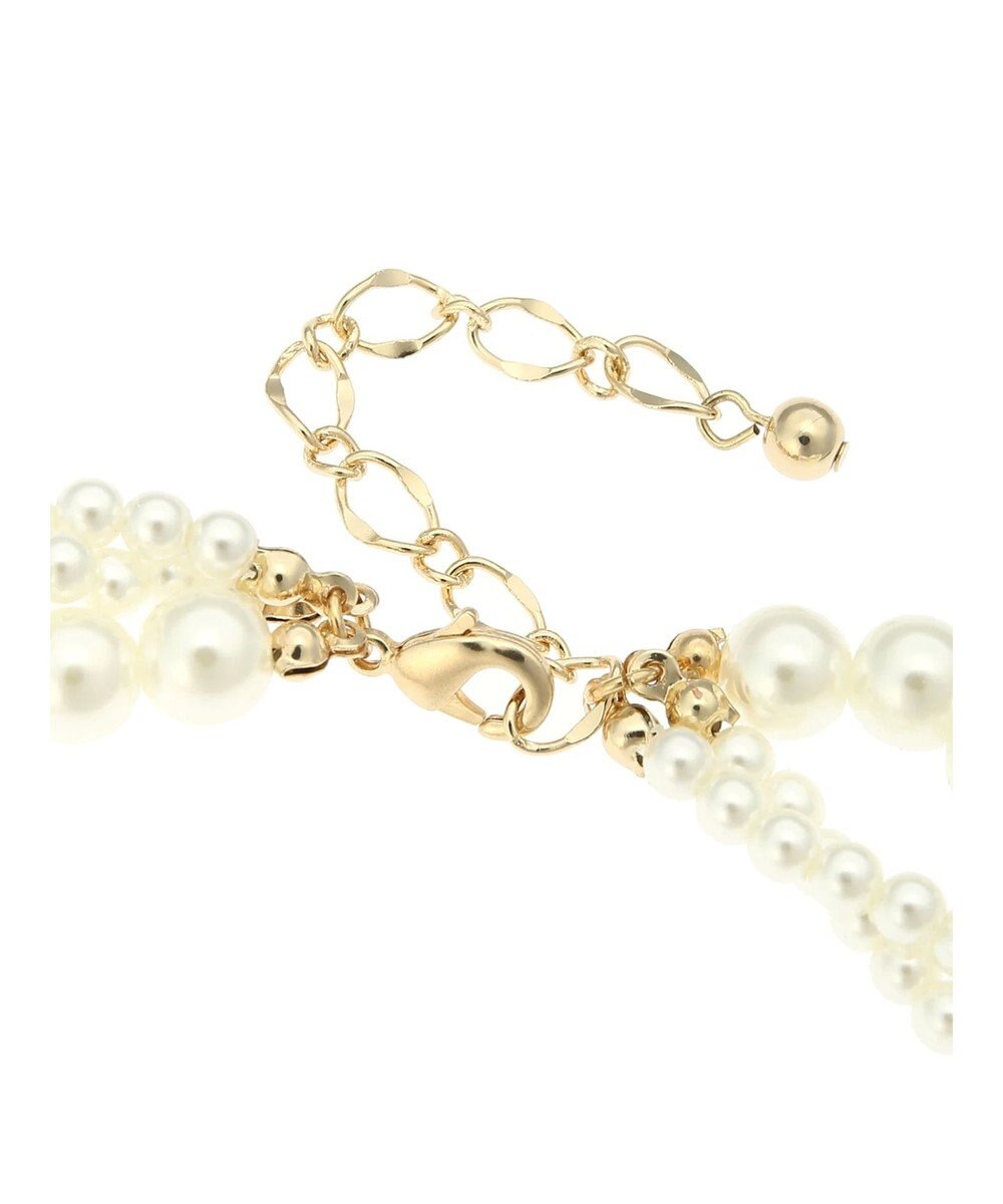 Green Parks ｅｖｅｒｙ　ｗａｌｋ．　パールボリュームネックレス 