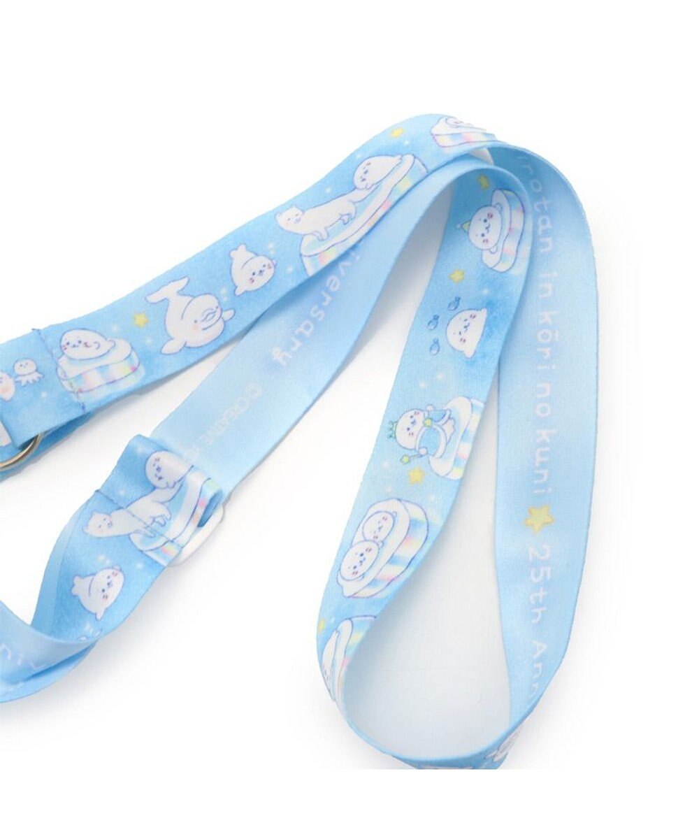 Mother garden しろたん マスコット付きネックストラップ 《氷の国》 単品 