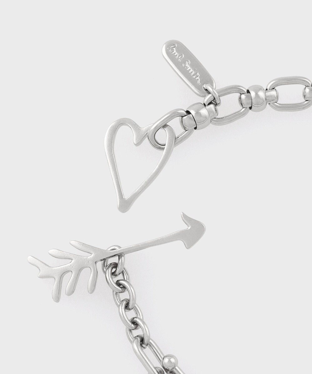 Paul Smith ハートミックスチェーン ネックレス 