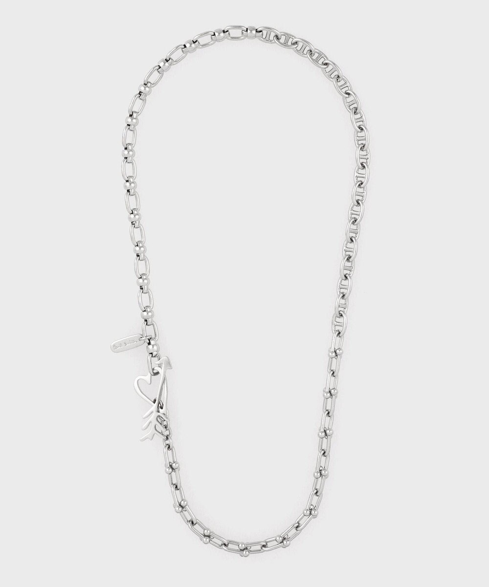 Paul Smith ハートミックスチェーン ネックレス 