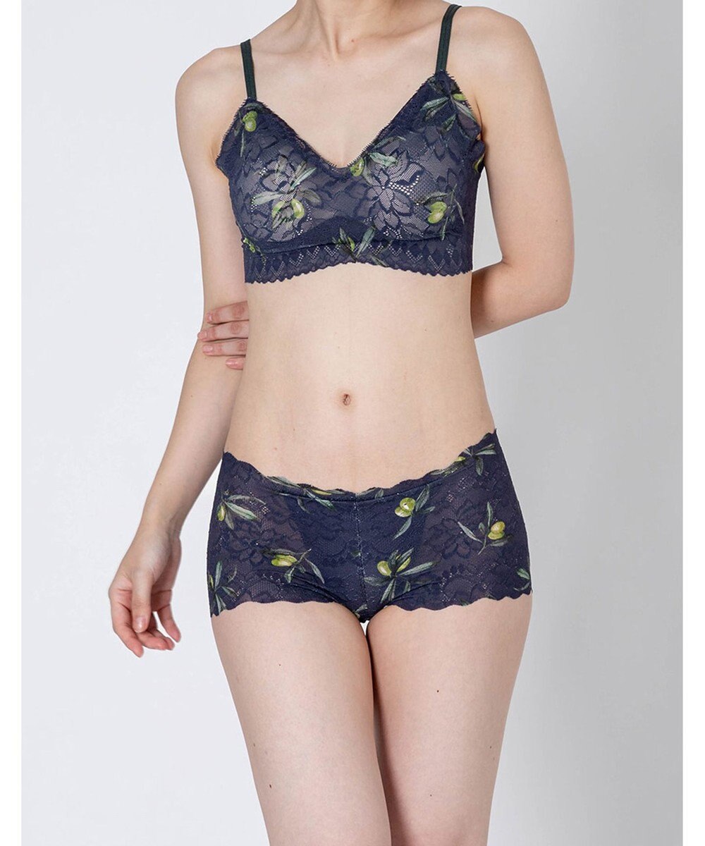 WACOAL ショーツ 【GOCOCi ゴコチ】 CGG297とペア 肌あたりのやさしいレース アウターにひびきにくい はきこみ丈あさめ レディース PGG197 /ワコール 