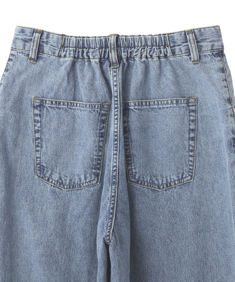 YECCA VECCA 綿麻バギーデニムパンツ 