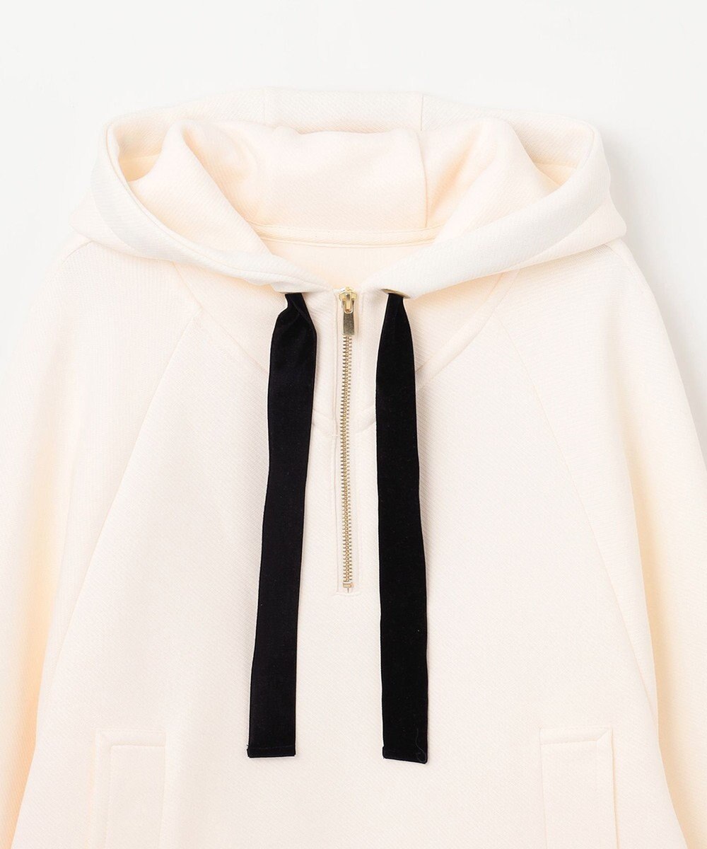 GRACE CONTINENTAL ハーフジップフードトップ 